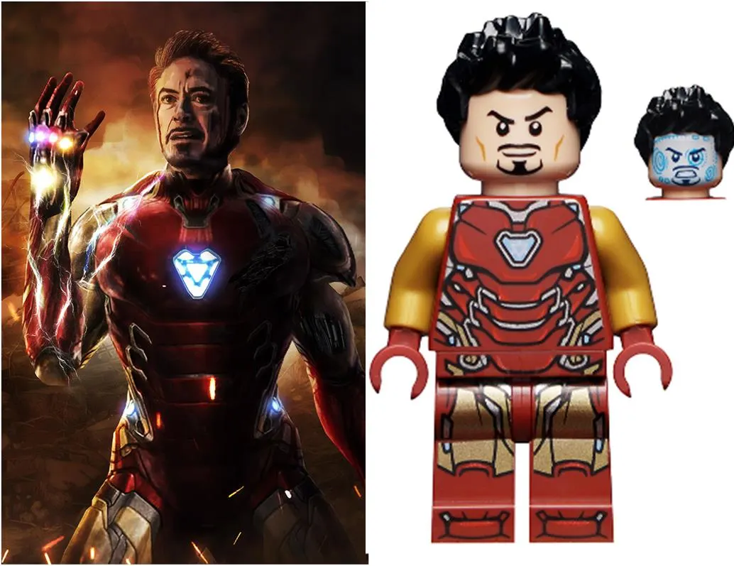 Mark LXXXV Iron Man LEGO Minifigure