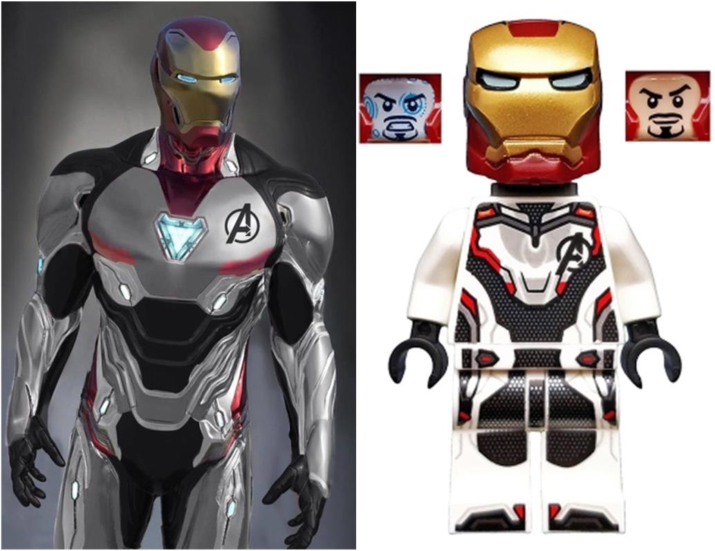 Quantum Suit Iron Man LEGO Minifigure