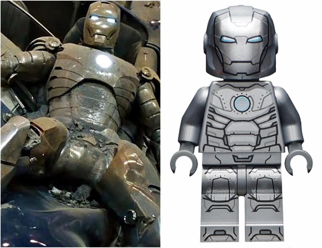 Mark II Iron Man LEGO Minifigure
