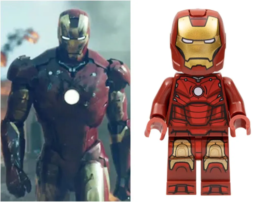 Mark III Iron Man LEGO Minifigure