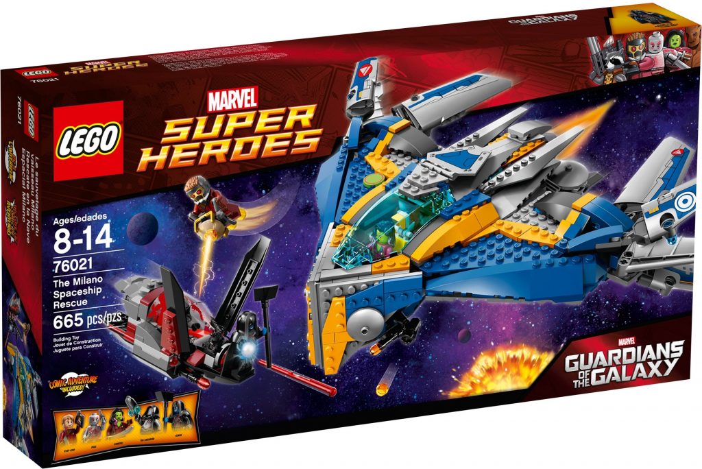 LEGO Marvel 76021 The Milano Spaceship Rescue 2014