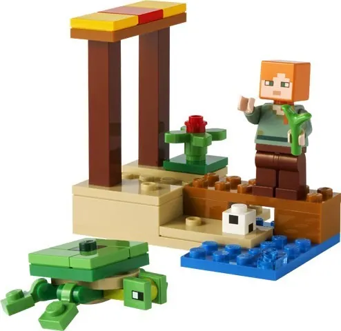LEGO Minecraft 30432 The Turtle Beach 2022