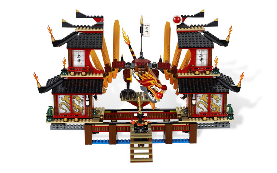 LEGO Ninjago 2507 Fire Temple 2011