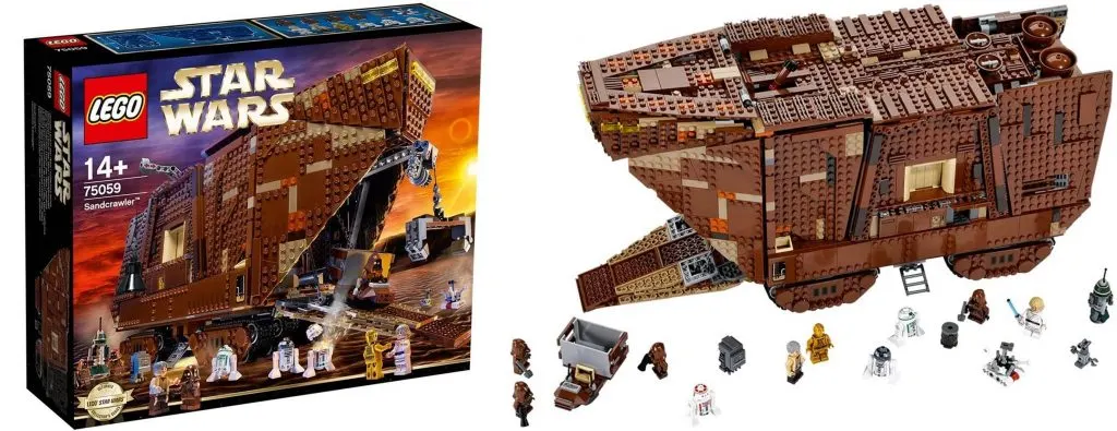 Sandcrawler LEGO Star Wars set