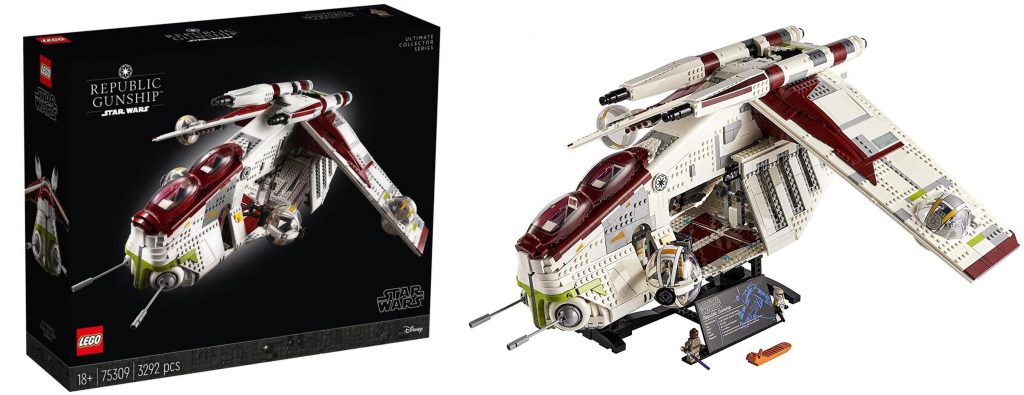 Ultimate Collectors Series Republic Gunship LEGO Star Wars set