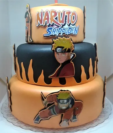 Naruto Shippuden cake
