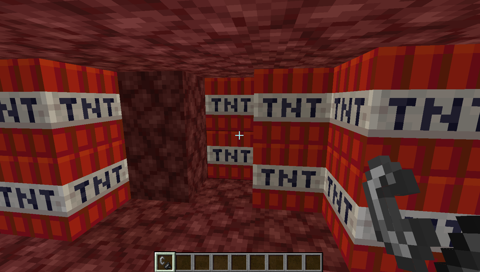 TNT Mining in the Nether