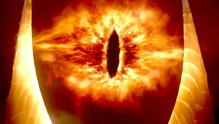 The Eye of Sauron on in The Lord of the Rings