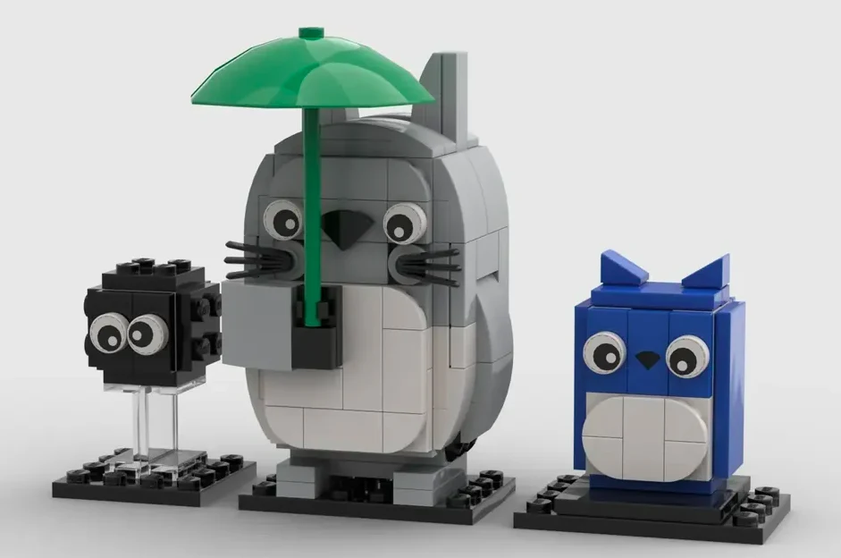 Totoro And Friends BrickHeadz (Nyk75)