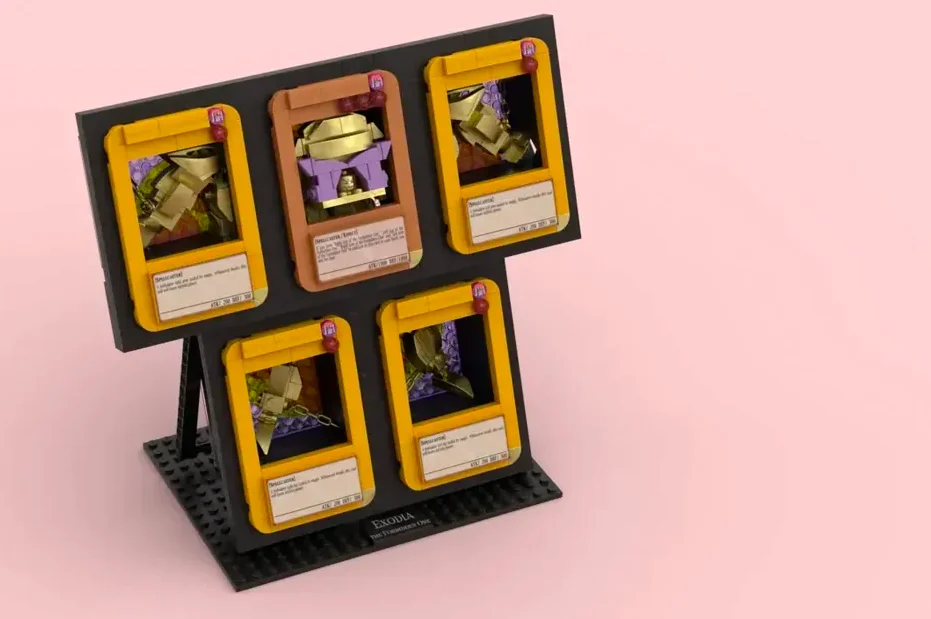 Yu-Gi-Oh! Exodia Cards And Stand (Arceus2)