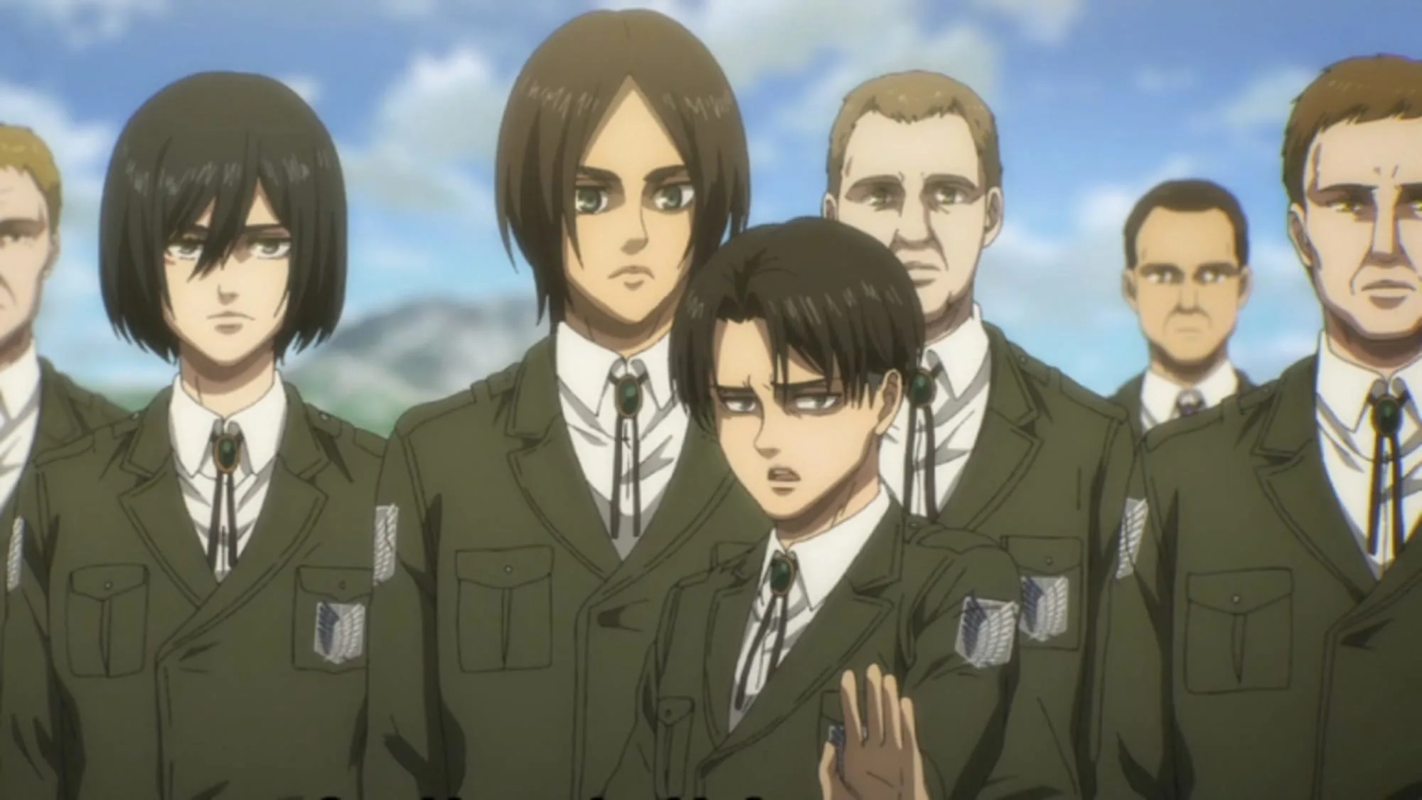 Attack on titan military ranking system in paradis island explained