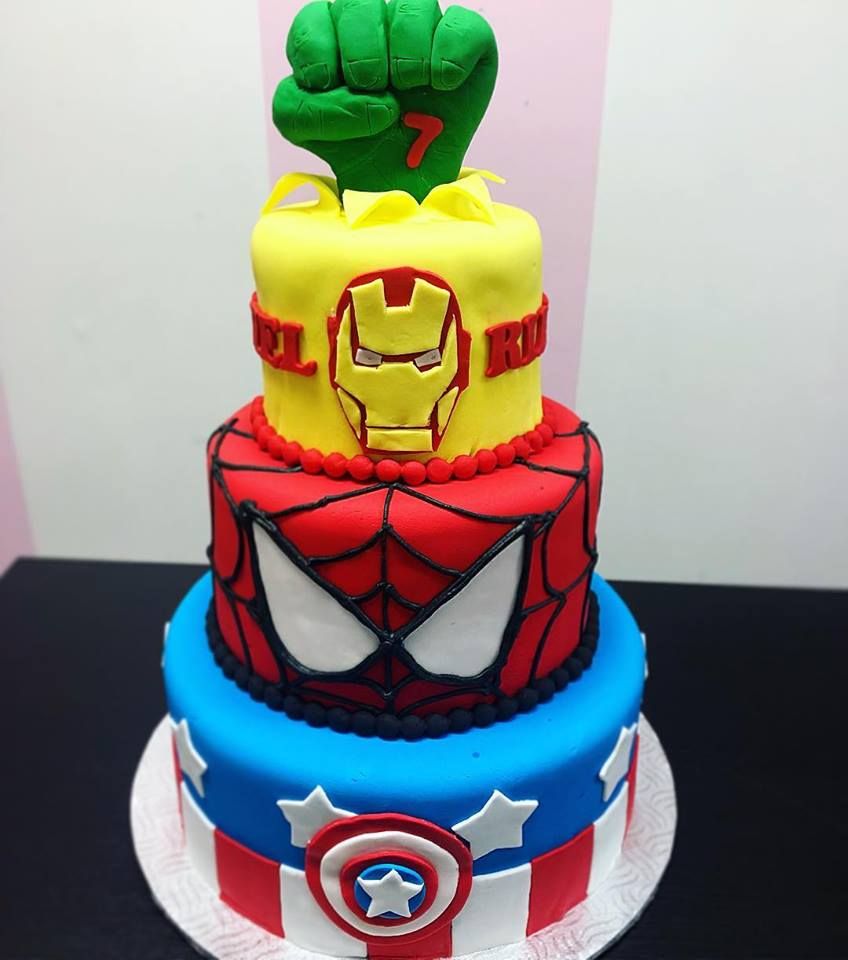 Avengers Cake - Cakey Goodness