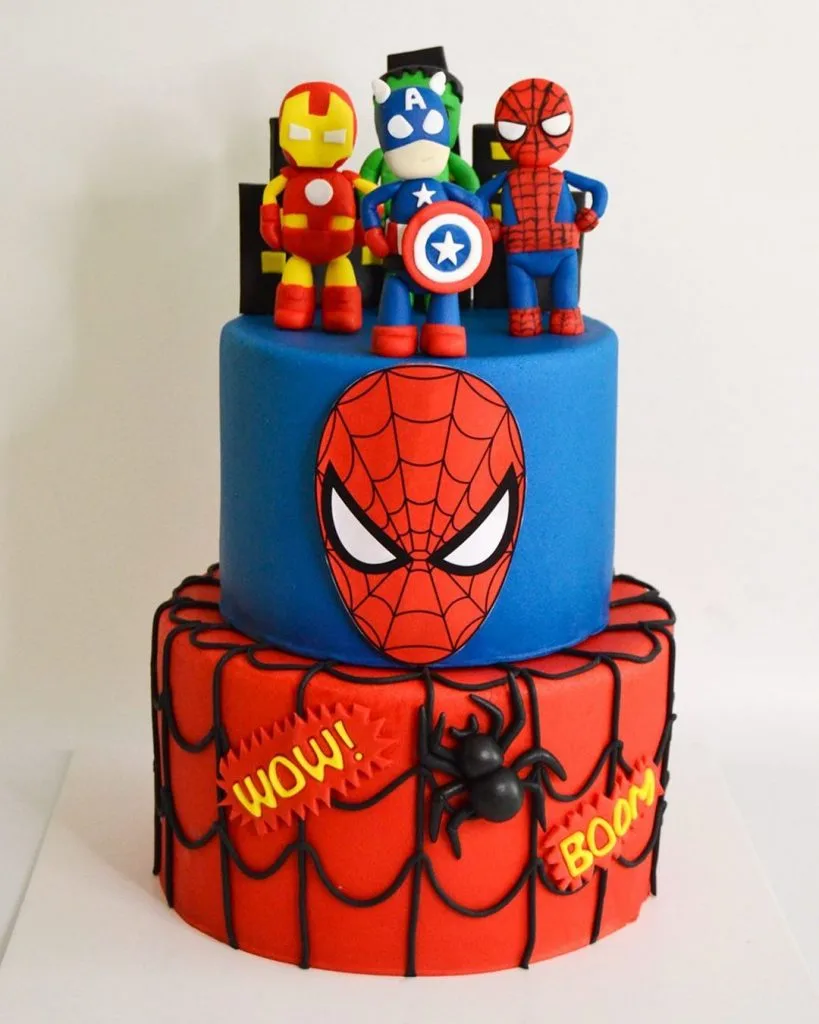 Captain hero Cake Singapore/Boys Superhero cakes SG - River Ash Bakery