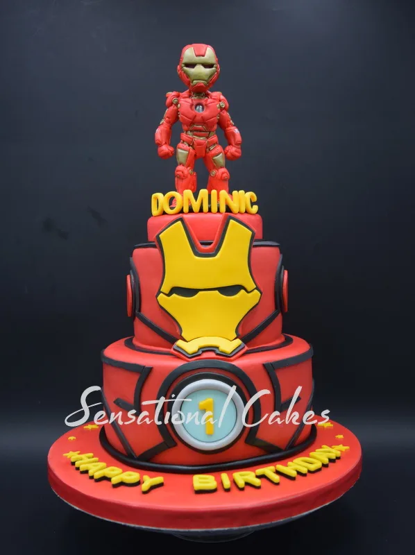 Iron Man Edible Cake Toppers | Printable – PimpYourWorld