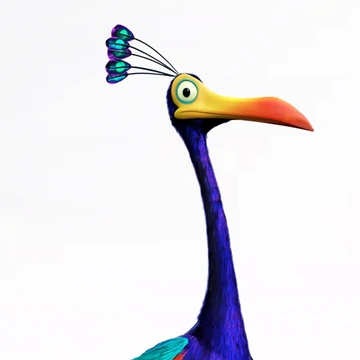 Kevin, cartoon bird from Up