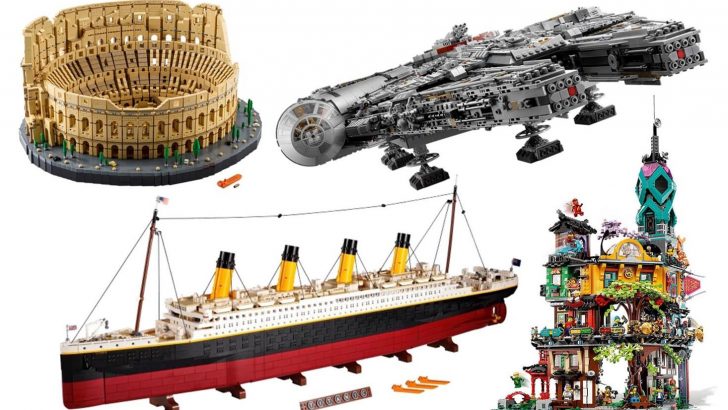 The Biggest LEGO Sets Ever Released (Highest Piece Count)