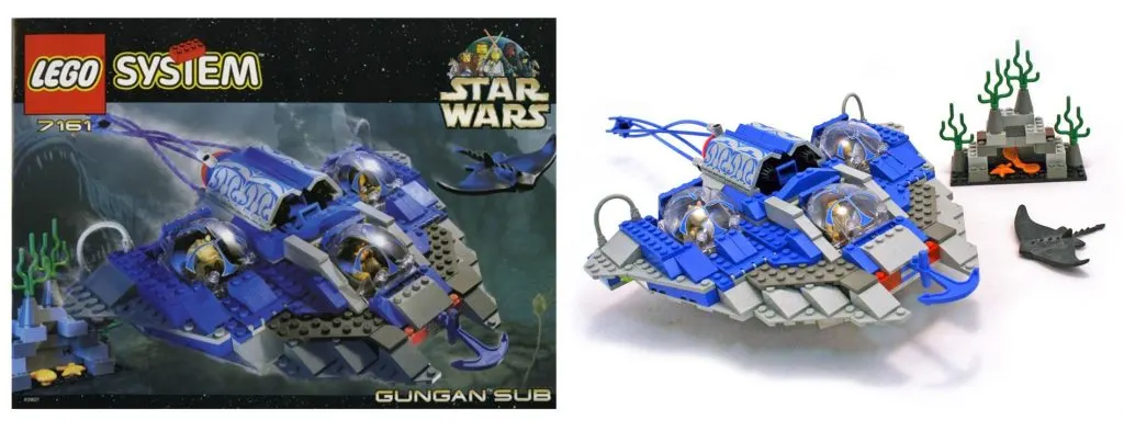 Gungan Sub LEGO sets