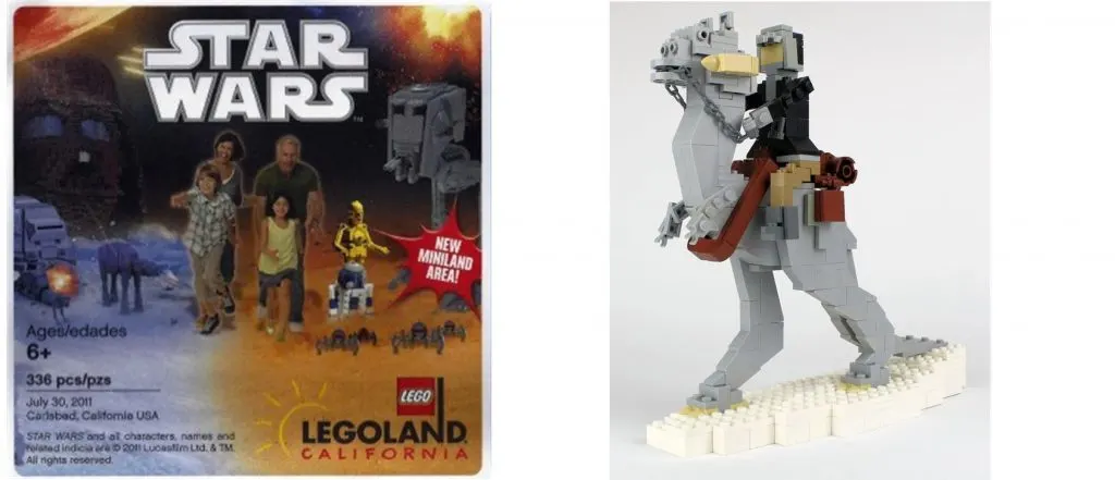 Han Solo on his Tauntaun LEGO sets