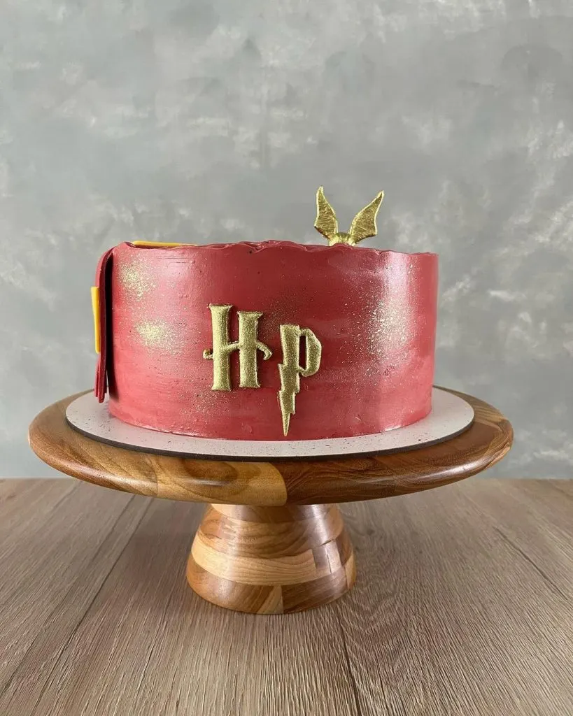 Minimalistic Harry Potter Cake