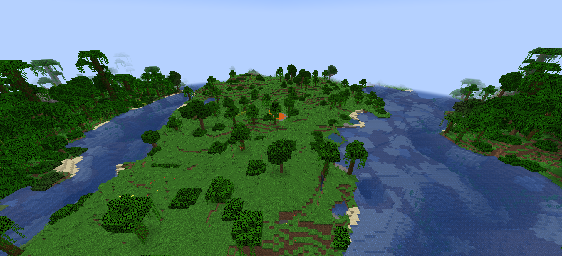 Minecraft Jungle Valley