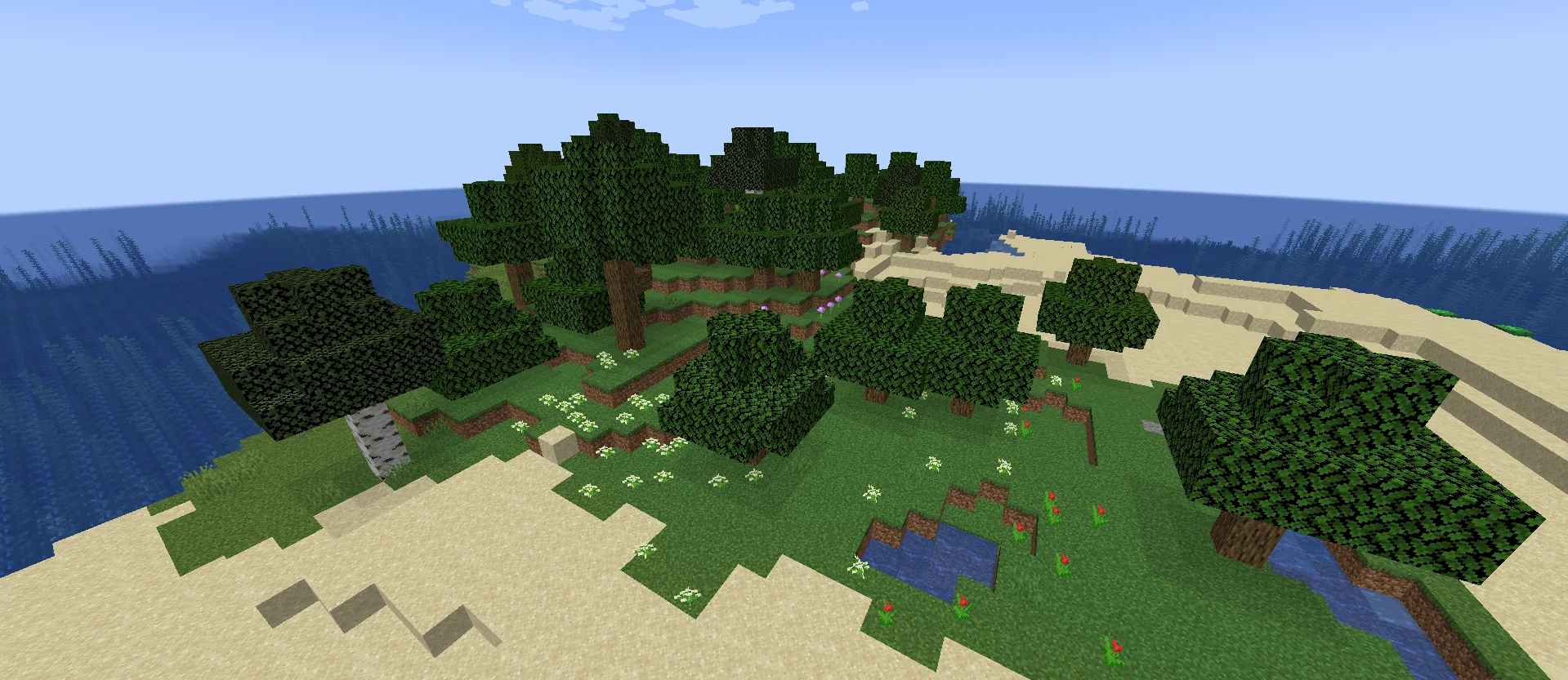 Island With Meadow Biome