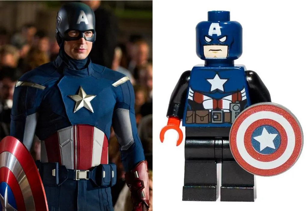 2012 New York Toy Fair Captain America Minifigure