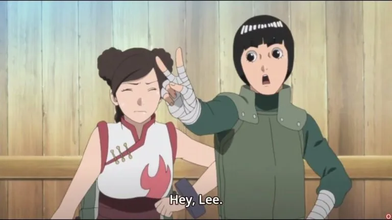 Who does Rock Lee marry?