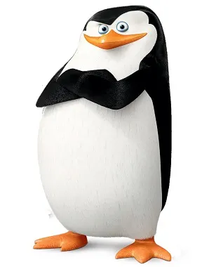 Skipper, cartoon penguin from the Madagascar movies