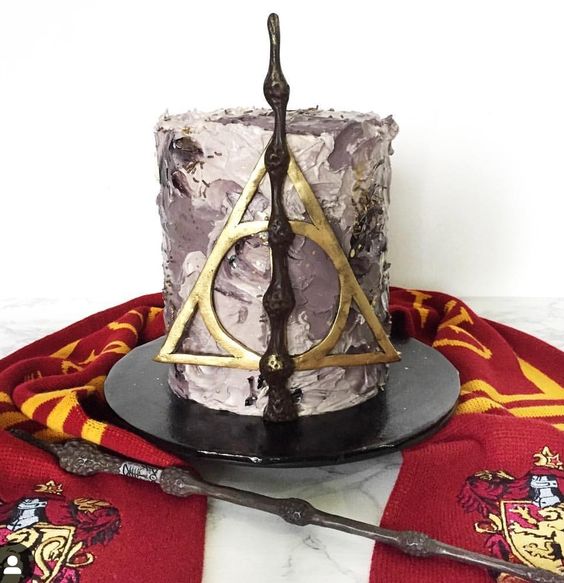 The Deathly Hallows Cake
