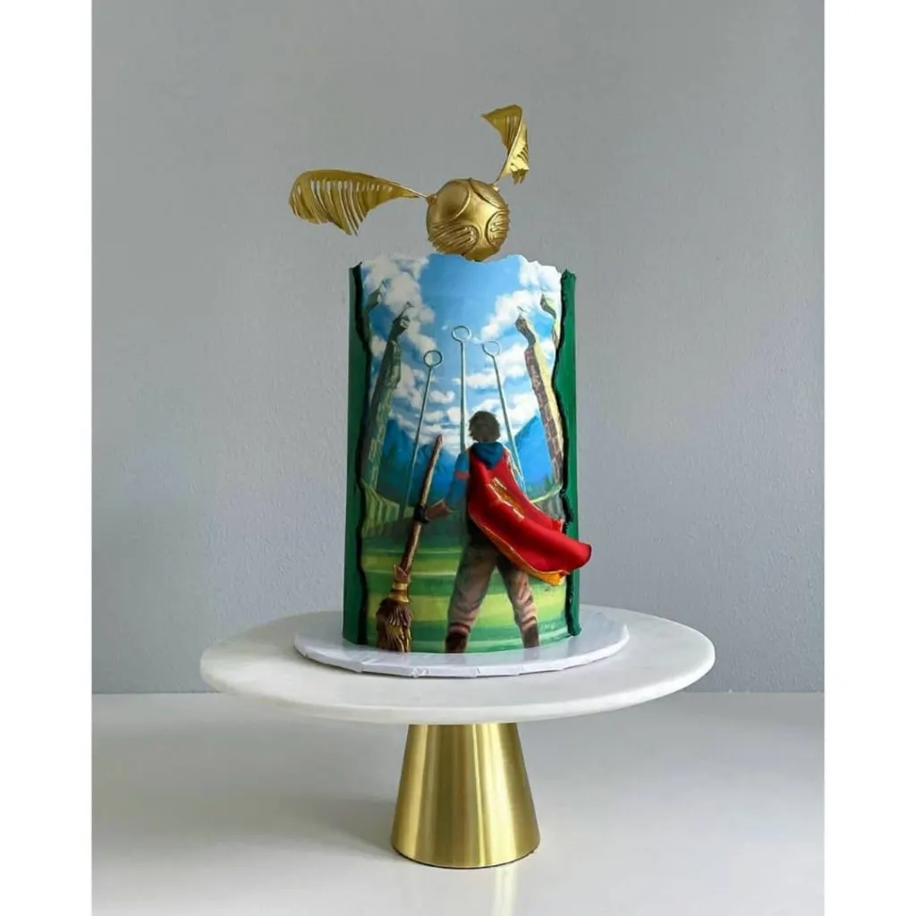 The Quidditch Prodigy Cake