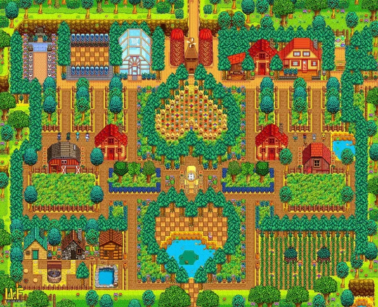 20 Best Stardew Valley Farm Layouts For Function and Form