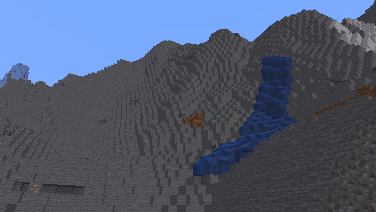 Stony Mountain With Waterfall