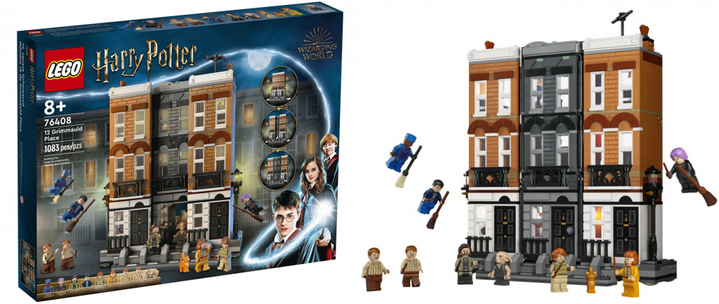 12 Grimmauld Place LEGO Harry Potter set