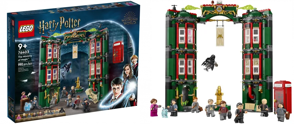 The Ministry of Magic LEGO Harry Potter set