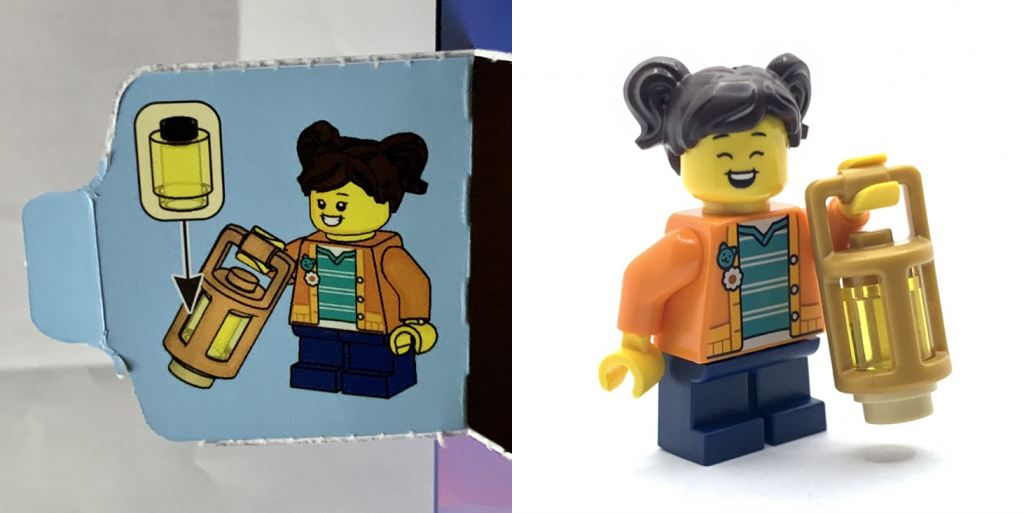 Day 14 Maddy and her lantern in the LEGO City 60352 Advent Calendar