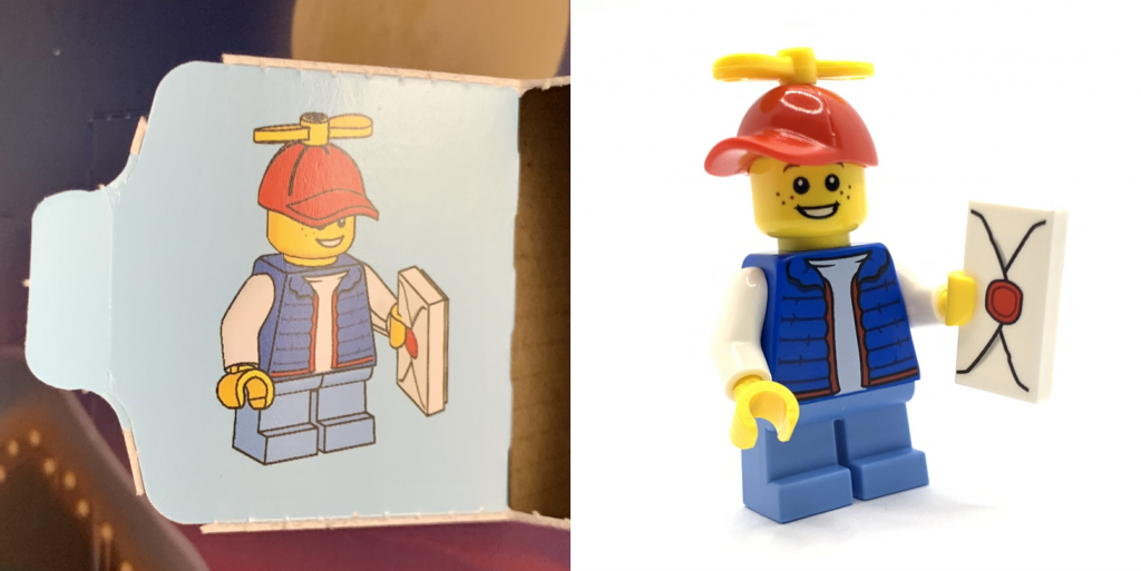 Day 2 Billy and his letter in the LEGO City 60352 Advent Calendar