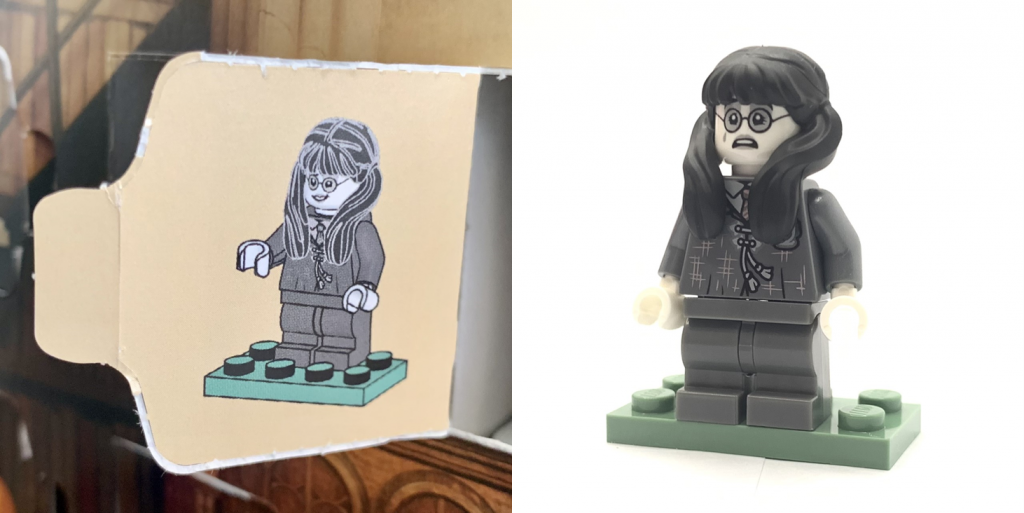 Day 6 Moaning Myrtle in the LEGO Harry Potter 2022 Advent Calendar 76404