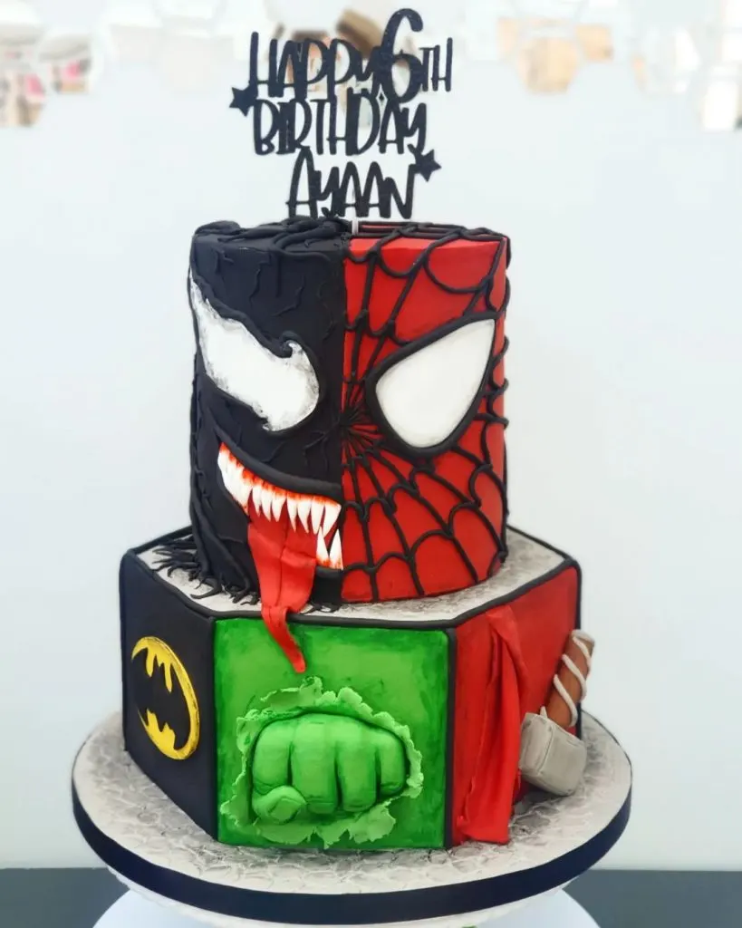 Spiderman Character Cake – The Cake People