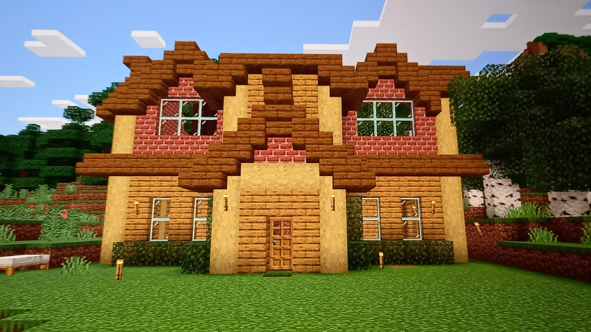 Medium Brickhouse in Minecraft