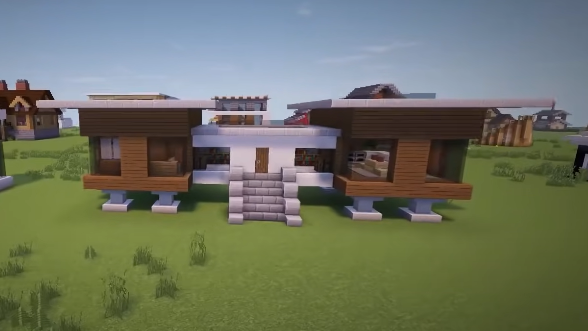 Twin House in Minecraft