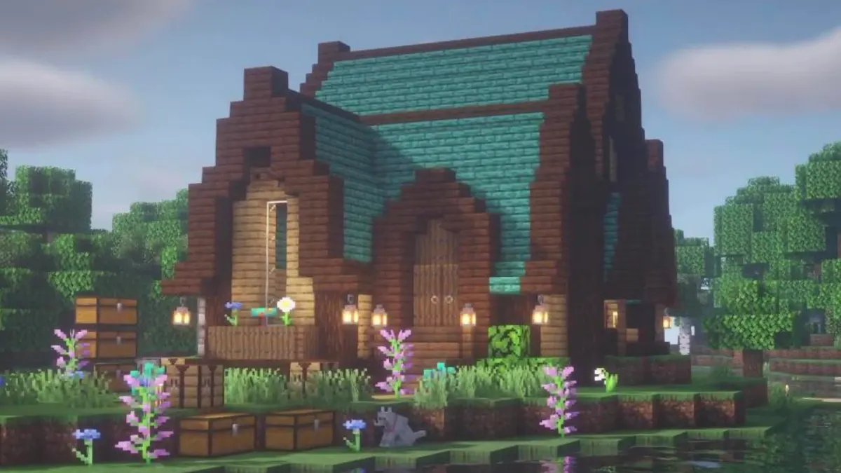Wooden Shack in Minecraft