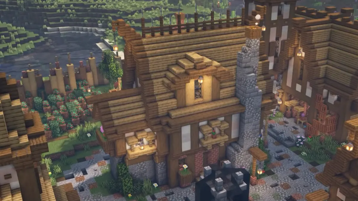 Tavern in Minecraft