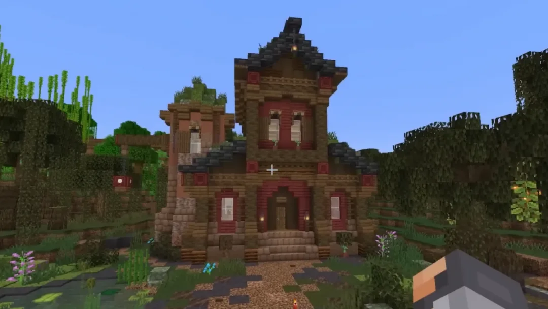 55 Best Minecraft House Ideas And Designs 1 20 2023 Fantasy Topics   55 Mangrove Sanctuary 1080x608 