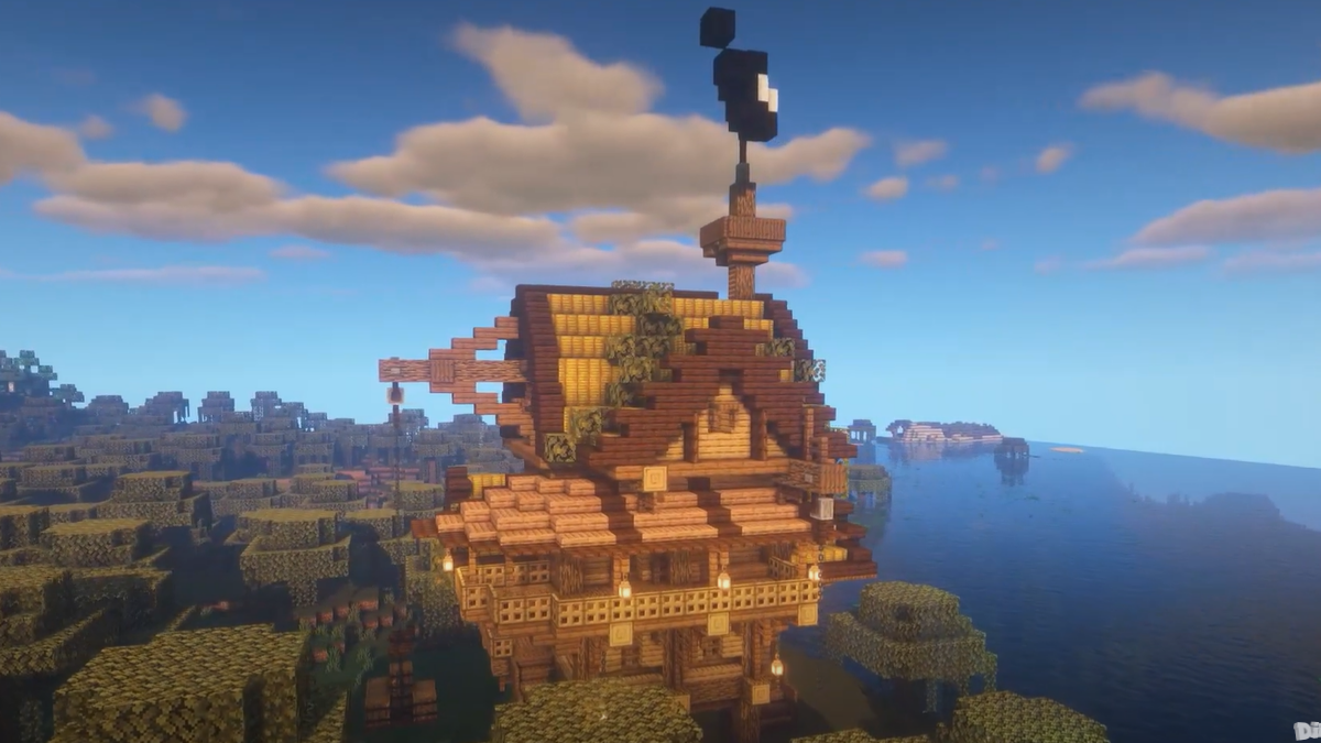 Pirate House in Minecraft