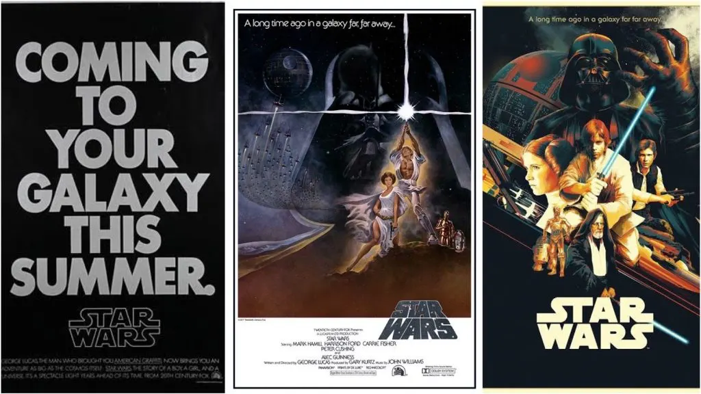 Star Wars A New Hope posters