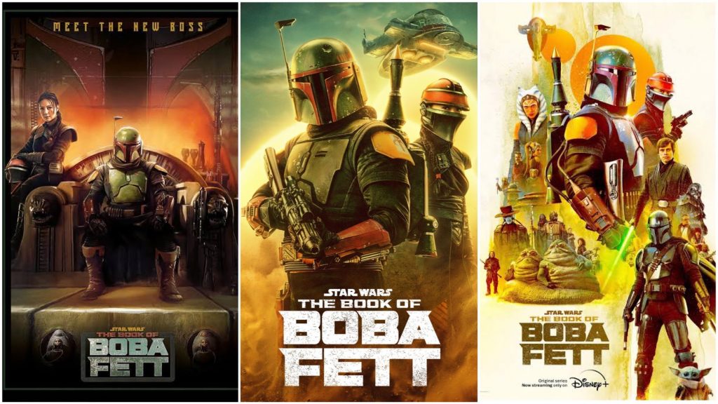 posters for The Book of Boba Fett