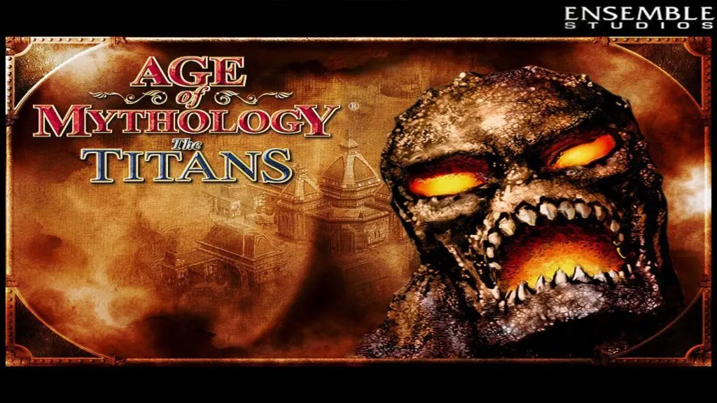 The God/Titan Kronos In Age of Mythology Titans Loading Page - Age of Mythology Retold