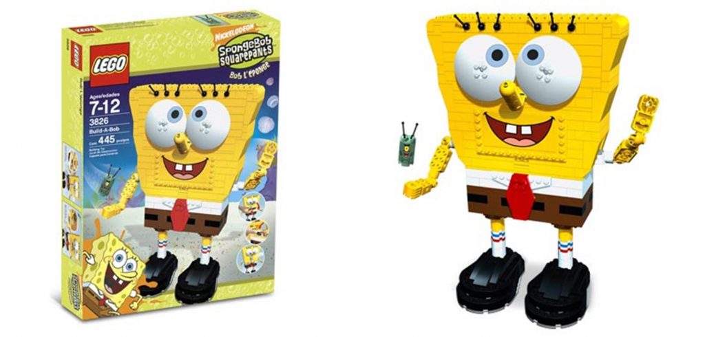 3826 Build-a-Bob LEGO Spongebob Squarepants set