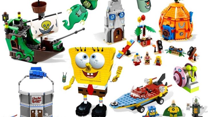 lots of different LEGO Spongebob Squarepants Sets