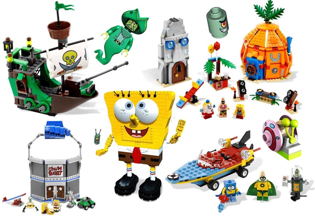 All 14 LEGO SpongeBob SquarePants Sets, Ranked
